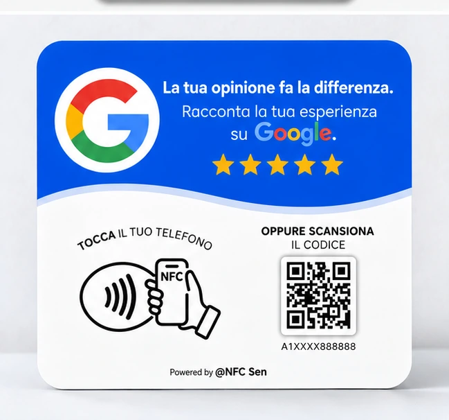 Card originale Standard blu